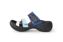 画像をギャラリービューアに読み込む, リゲッタカヌー 横浜DeNAベイスターズ 3本ベルトサンダル RegettaCanoe 野球 LVW612 BCEG5224DB レディース