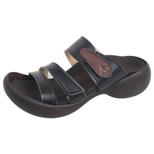 画像をギャラリービューアに読み込む, リゲッタカヌー 単色3本ベルトサンダル RegettaCanoe CJEG5223a LVW104 レディース