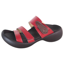 画像をギャラリービューアに読み込む, リゲッタカヌー 単色3本ベルトサンダル RegettaCanoe CJEG5223a LVW104 レディース
