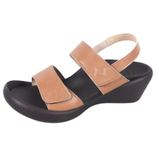 画像をギャラリービューアに読み込む, リゲッタカヌー ローウェッジヒール ダブルベルクロストラップサンダル RegettaCanoe lvw113 CJLW5522a CJLW5537 レディース