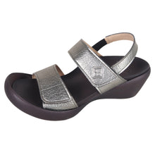 画像をギャラリービューアに読み込む, リゲッタカヌー ローウェッジヒール ダブルベルクロストラップサンダル RegettaCanoe lvw113 CJLW5522a CJLW5537 レディース