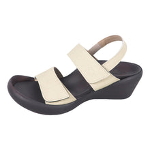 画像をギャラリービューアに読み込む, リゲッタカヌー ローウェッジヒール ダブルベルクロストラップサンダル RegettaCanoe lvw113 CJLW5522a CJLW5537 レディース