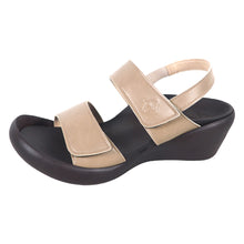 画像をギャラリービューアに読み込む, リゲッタカヌー ローウェッジヒール ダブルベルクロストラップサンダル RegettaCanoe lvw113 CJLW5522a CJLW5537 レディース