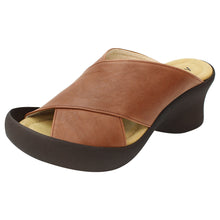 画像をギャラリービューアに読み込む, リゲッタカヌー サンダル RegettaCanoe ミュール つっかけ ウェッジソール クロスベルト 日本製 LVW186 CJFH806 レディース