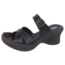 画像をギャラリービューアに読み込む, リゲッタカヌー フレンチウェッジヒール ストレッチベルトサンダル RegettaCanoe LVW452 CJFH809 レディース