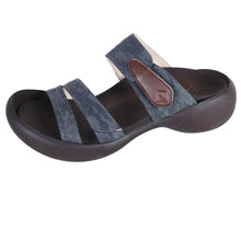 画像をギャラリービューアに読み込む, リゲッタカヌー リネンライクジャカード3本ベルトサンダル RegettaCanoe CJEG5255 LVW483 レディース