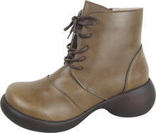 画像をギャラリービューアに読み込む, リゲッタカヌー レースアップサイドジップブーツ RegettaCanoe LVW508 CJES6135a レディース
