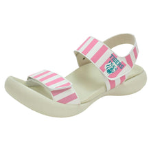 画像をギャラリービューアに読み込む, リゲッタカヌー 阪神タイガースコラボ ストライプストラップサンダル RegettaCanoe 野球 LVW526 HT103 レディース