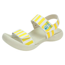 画像をギャラリービューアに読み込む, リゲッタカヌー 阪神タイガースコラボ ストライプストラップサンダル RegettaCanoe 野球 LVW526 HT103 レディース