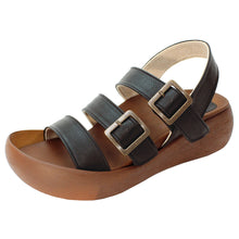 画像をギャラリービューアに読み込む, リゲッタカヌー バックルストラップサンダル RegettaCanoe LVW534 CJBH3007 レディース