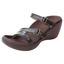 画像をギャラリービューアに読み込む, リゲッタカヌー ハイウエッジヒール 2バックルサンダル Regettacanoe LVW548 CJHW5614 レディース