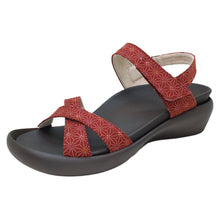 画像をギャラリービューアに読み込む, リゲッタカヌーフラットウェッジ 和柄サンダル(麻の葉柄) RegettaCanoe lvw604 CJFW3518 レディース
