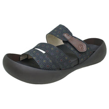 画像をギャラリービューアに読み込む, リゲッタカヌー 麻の葉柄3本ベルトサンダル RegettaCanoe LVW606 CJMB2509 メンズ
