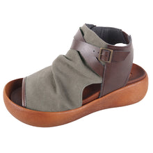 画像をギャラリービューアに読み込む, リゲッタカヌー サイドジップブーツサンダル RegettaCanoe LVW631 CJBH3009 レディース