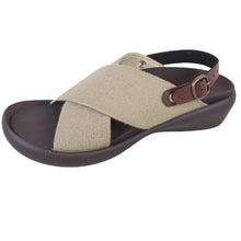 画像をギャラリービューアに読み込む, リゲッタカヌー ゴムクロスベルト ストラップサンダル RegettaCanoe CJFW3515 LVW633 レディース