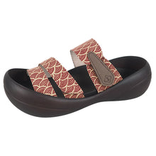 画像をギャラリービューアに読み込む, リゲッタカヌー 矢絣模様3本ベルトサンダル RegettaCanoe LVW245 CJBF5169 メンズ