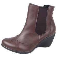 画像をギャラリービューアに読み込む, リゲッタ メダリオンサイドゴアブーツ Re:getA SMS079 R1974/R1974a レディース