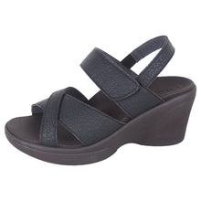 画像をギャラリービューアに読み込む, リゲッタ クロスベルトストラップグミサンダル Re:getA SMS143 R1010 レディース