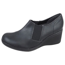 画像をギャラリービューアに読み込む, リゲッタ レディース 靴 サイドゴア 痛くない スリッポン Re:getA ウェッジソール 6cm ヒール 日本製 R606 R606a sms161
