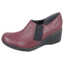画像をギャラリービューアに読み込む, リゲッタ レディース 靴 サイドゴア 痛くない スリッポン Re:getA ウェッジソール 6cm ヒール 日本製 R606 R606a sms161