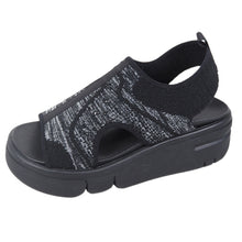 画像をギャラリービューアに読み込む, リゲッタ 厚底フライニットサンダル Re:getA SMS243 RE257 レディース