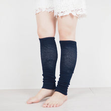 画像をギャラリービューアに読み込む, KinoKoto レッグウォーマー 約43cm 麻と炭糸の薄手足用サポーター asc012 レディース メンズ