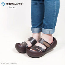 画像をギャラリービューアに読み込む, リゲッタカヌー 3本ベルトサンダル RegettaCanoe LVW015 CJBF5148/CJBF5149 レディース