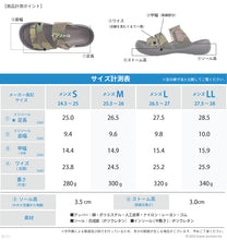 画像をギャラリービューアに読み込む, リゲッタカヌー ビッグフットライト 迷彩柄3本ベルトサンダル RegettaCanoe lvw092 CJMB2508 メンズ