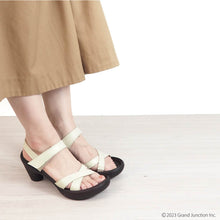 画像をギャラリービューアに読み込む, リゲッタカヌー クロスベルトストラップサンダル RegettaCanoe LVW096 CJBN5710a レディース