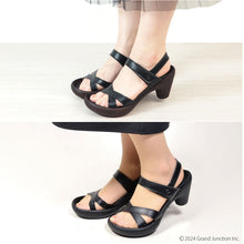 画像をギャラリービューアに読み込む, リゲッタカヌー クロスベルトストラップサンダル RegettaCanoe LVW096 CJBN5710a レディース