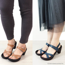 画像をギャラリービューアに読み込む, リゲッタカヌー クロスベルトストラップサンダル RegettaCanoe LVW096 CJBN5710a レディース