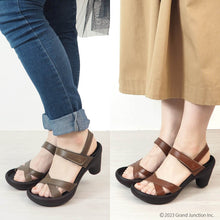 画像をギャラリービューアに読み込む, リゲッタカヌー クロスベルトストラップサンダル RegettaCanoe LVW096 CJBN5710a レディース