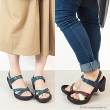 画像をギャラリービューアに読み込む, リゲッタカヌー クロスベルトストラップサンダル RegettaCanoe LVW096 CJBN5710a レディース