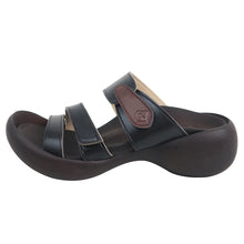 画像をギャラリービューアに読み込む, リゲッタカヌー 単色3本ベルトサンダル RegettaCanoe CJEG5223a LVW104 レディース