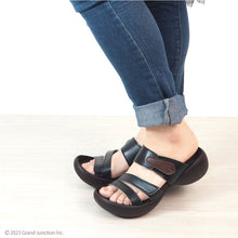 画像をギャラリービューアに読み込む, リゲッタカヌー 単色3本ベルトサンダル RegettaCanoe CJEG5223a LVW104 レディース