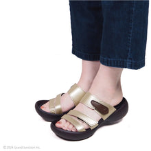 画像をギャラリービューアに読み込む, リゲッタカヌー 単色3本ベルトサンダル RegettaCanoe CJEG5223a LVW104 レディース