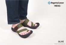 画像をギャラリービューアに読み込む, リゲッタカヌー サンダル RegettaCanoe トング マジックテープ フラット フィールド ソール 日本製 LVW107 CJFD5312 メンズ