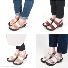 画像をギャラリービューアに読み込む, リゲッタカヌー ローウェッジヒール ダブルベルクロストラップサンダル RegettaCanoe lvw113 CJLW5522a CJLW5537 レディース