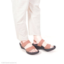 画像をギャラリービューアに読み込む, リゲッタカヌー ローウェッジヒール ダブルベルクロストラップサンダル RegettaCanoe lvw113 CJLW5522a CJLW5537 レディース