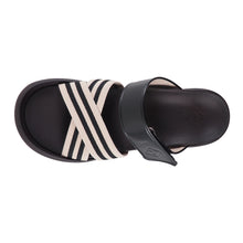 画像をギャラリービューアに読み込む, リゲッタカヌー ストライプクロスベルトサンダル RegettaCanoe LVW035z CJLW5503a レディース
