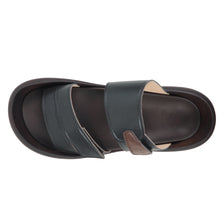 画像をギャラリービューアに読み込む, リゲッタカヌー ビッグフットソール 単色3本ベルトサンダル RegettaCanoe lvw116 CJBF5137 メンズ