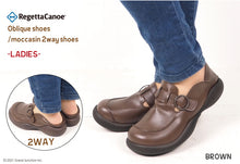 画像をギャラリービューアに読み込む, リゲッタカヌー オブリックシューズ 2wayシューズ RegettaCanoe lvw138 CJOS6305 レディース