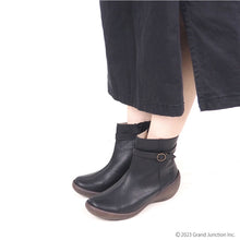 画像をギャラリービューアに読み込む, リゲッタカヌー ベルト付きショートブーツ RegettaCanoe LVW141 CJWS6717 レディース