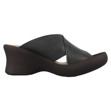 画像をギャラリービューアに読み込む, リゲッタカヌー サンダル RegettaCanoe ミュール つっかけ ウェッジソール クロスベルト 日本製 LVW186 CJFH806 レディース