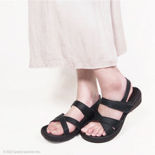 画像をギャラリービューアに読み込む, リゲッタカヌー クロスベルトストラップサンダル RegettaCanoe CJFW3519 LVW197 レディース