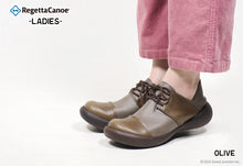 画像をギャラリービューアに読み込む, リゲッタカヌー シューズ カジュアル レースアップ RegettaCanoe ぺたんこ 疲れにくい 日本製 LVW264 CJFS6811a レディース