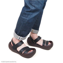 画像をギャラリービューアに読み込む, リゲッタカヌー ビッグフットソール 3本ベルトストラップサンダル RegettaCanoe LVW304 CJBF5178 メンズ