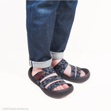 画像をギャラリービューアに読み込む, リゲッタカヌー 小菊柄3本ベルトサンダル RegettaCanoe LVW377 CJMB2511 メンズ