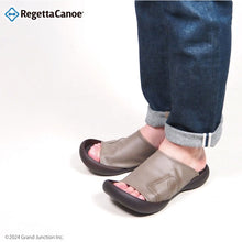 画像をギャラリービューアに読み込む, リゲッタカヌー 合皮ロゴカバーサンダル RegettaCanoe LVW392 CJFD5343 メンズ