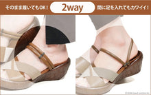 画像をギャラリービューアに読み込む, リゲッタカヌー 2wayデザインウェッジサンダル RegettaCanoe LVW409 CJLW4507a CJFW3514 レディース